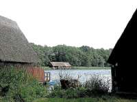 Ferienhaus Weinert in Groß Wokern Ruderboot auf dem Schillersee