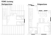 Ferienwohnung Juniweg II in Alt Schönau Grundriss