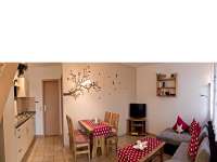 Ferienwohnung Juniweg II in Alt Schönau Panorama Wohnküche