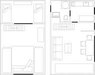 Ferienwohnung Meesiger I am See Grundriss