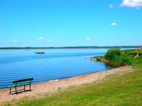 Badestrand am Kummerower See