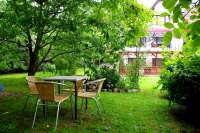 Ferienwohnung Waldblick in Schmachthagen Garten